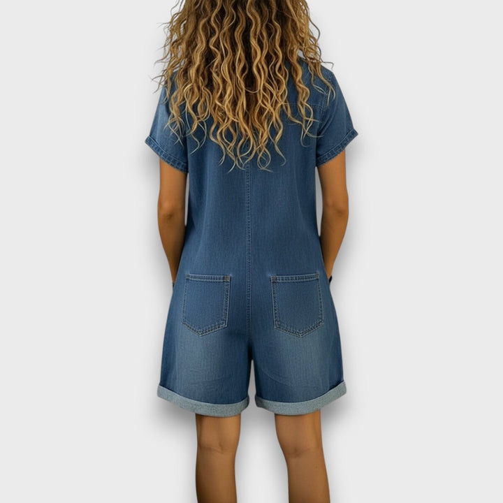 Cotton Denim Dungarees Joan | Vintage