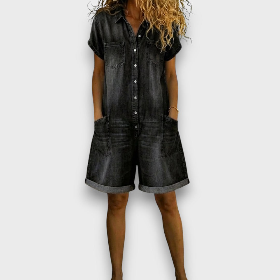Cotton Denim Dungarees Joan | Vintage