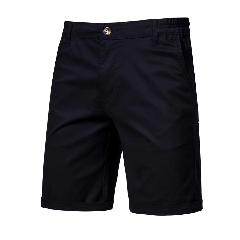 GolfThing Men's Tailored Shorts - Golf Shorts Slim Fit Light Blue